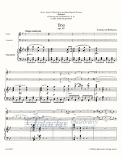 Trio in B-flat major for Pianoforte, Violin and Violoncello op. 97